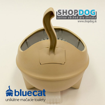 toaleta pre maku s lopatkou v tvare chvostka BLUE CAT, www.shopdog.sk