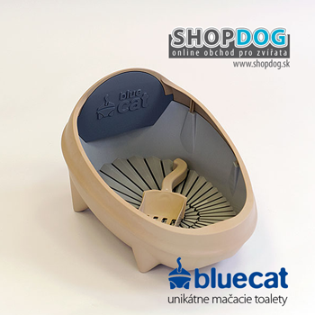 toaleta pre maku s lopatkou v tvare chvostka BLUE CAT, www.shopdog.sk