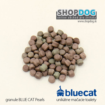 pecilna podstielka pre maaciu toaletu BLUE CAT Pearls, www.shopdog.sk